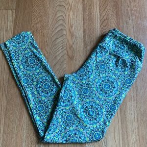 Kaleidoscope lularoe OS leggings